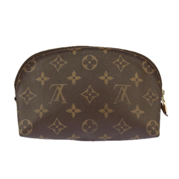 LOUIS VUITTON Monogram Pochette Cosmetic PM Cosmetic Pouch M47515 LV Auth 97745 - Picture 2 of 16